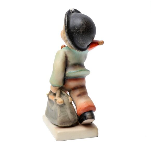 Vintage M. J. Hummel Merry Wanderer Porcelain Figurine #11 2/0 Western Germany - Picture 4 of 7